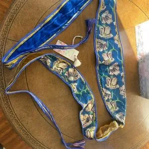 Johnny Was | Accessories | Johnny Was Nwt Velvet Silk Royal  display picture 1